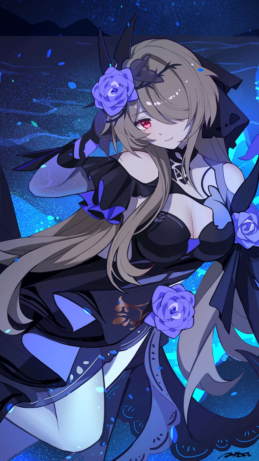 rita rossweisse (honkai and 1 more) drawn by ai_dongdong