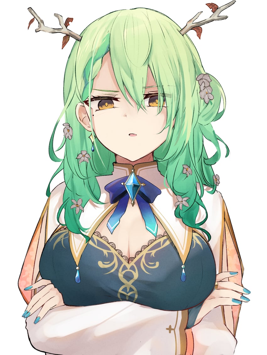 ceres fauna (hololive and 1 more) drawn by shuuzo3