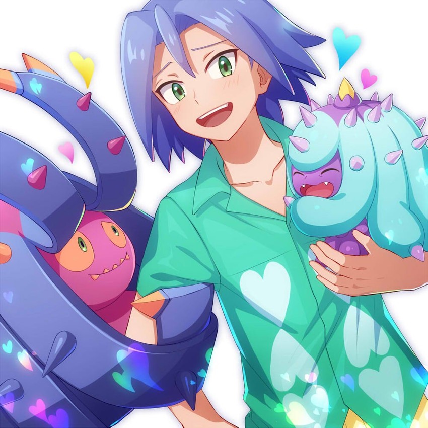 james, mareanie, and toxapex (pokemon and 1 more) drawn by tomatsukaze