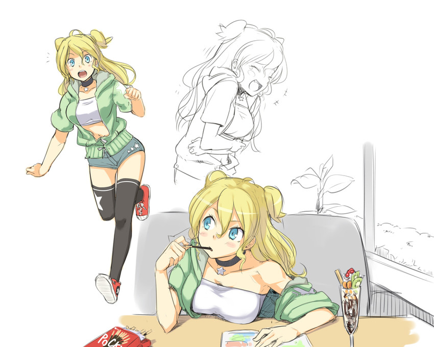 lucy smith (new horizon) drawn by denchuubou