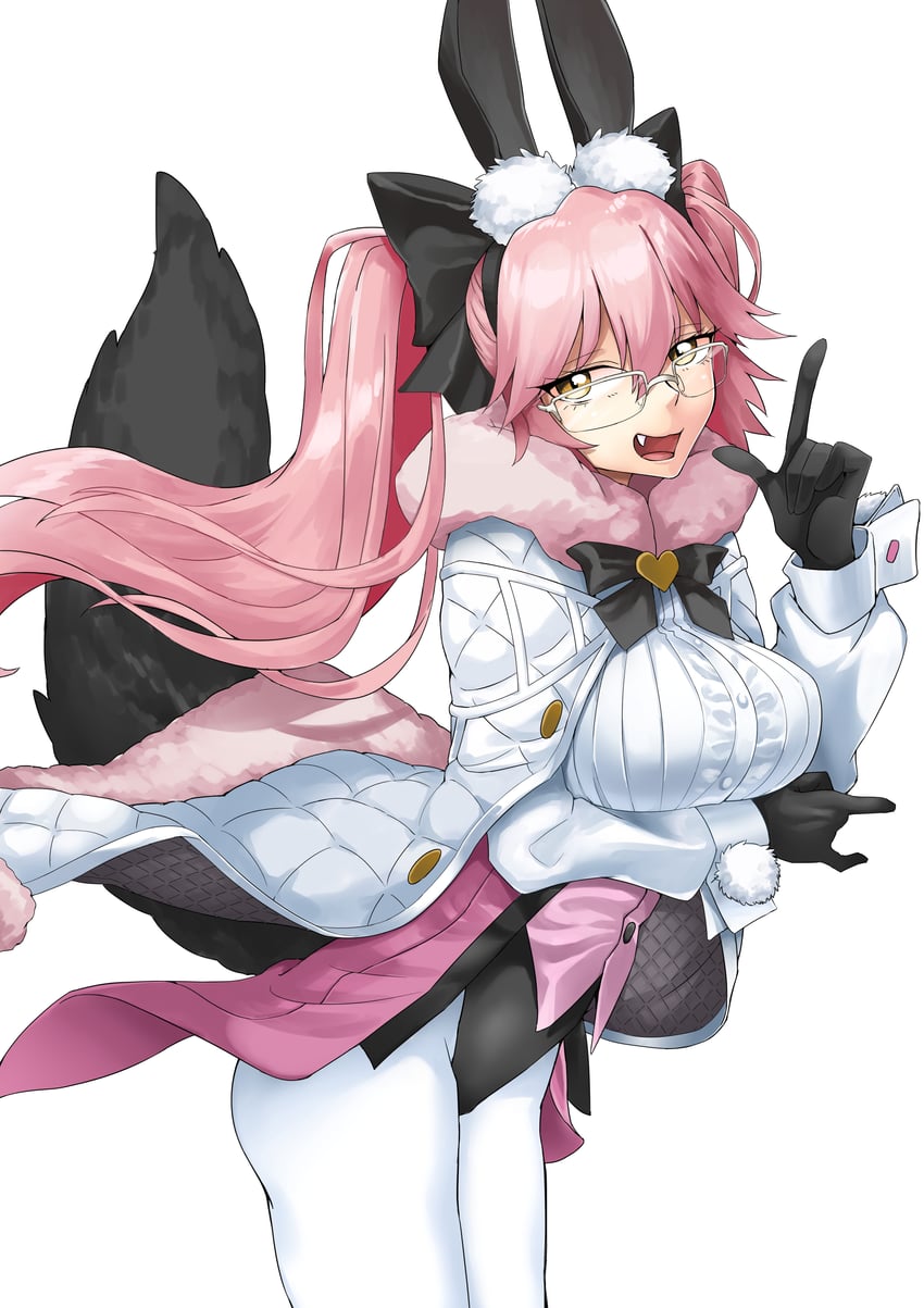 tamamo and koyanskaya (fate and 1 more) drawn by stst151553