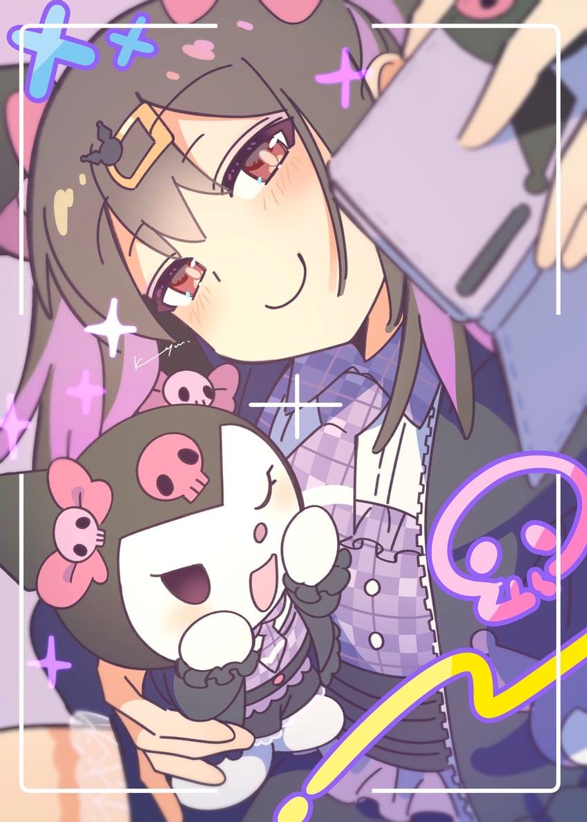 oyama mihari and kuromi (onii-chan wa oshimai! and 2 more) drawn by koyama_miki
