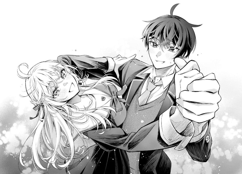 alisa mikhailovna kujou and kuze masachika (tokidoki bosotto roshia-go de dereru tonari no alya-san) drawn by tenacitysaho