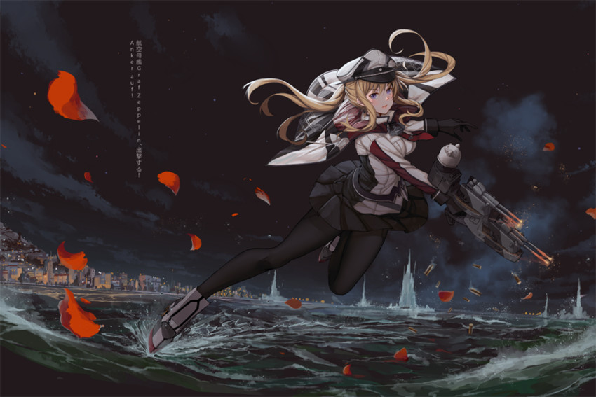 graf zeppelin (kantai collection) drawn by hanata_sekihan