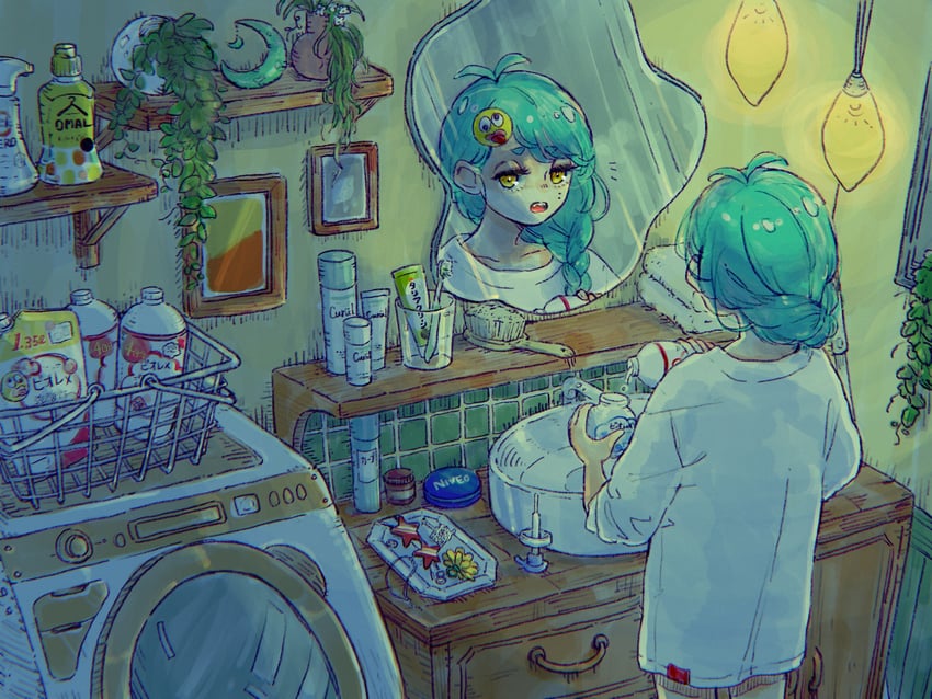 indie virtual youtuber and 1 more drawn by port_(portzzz)