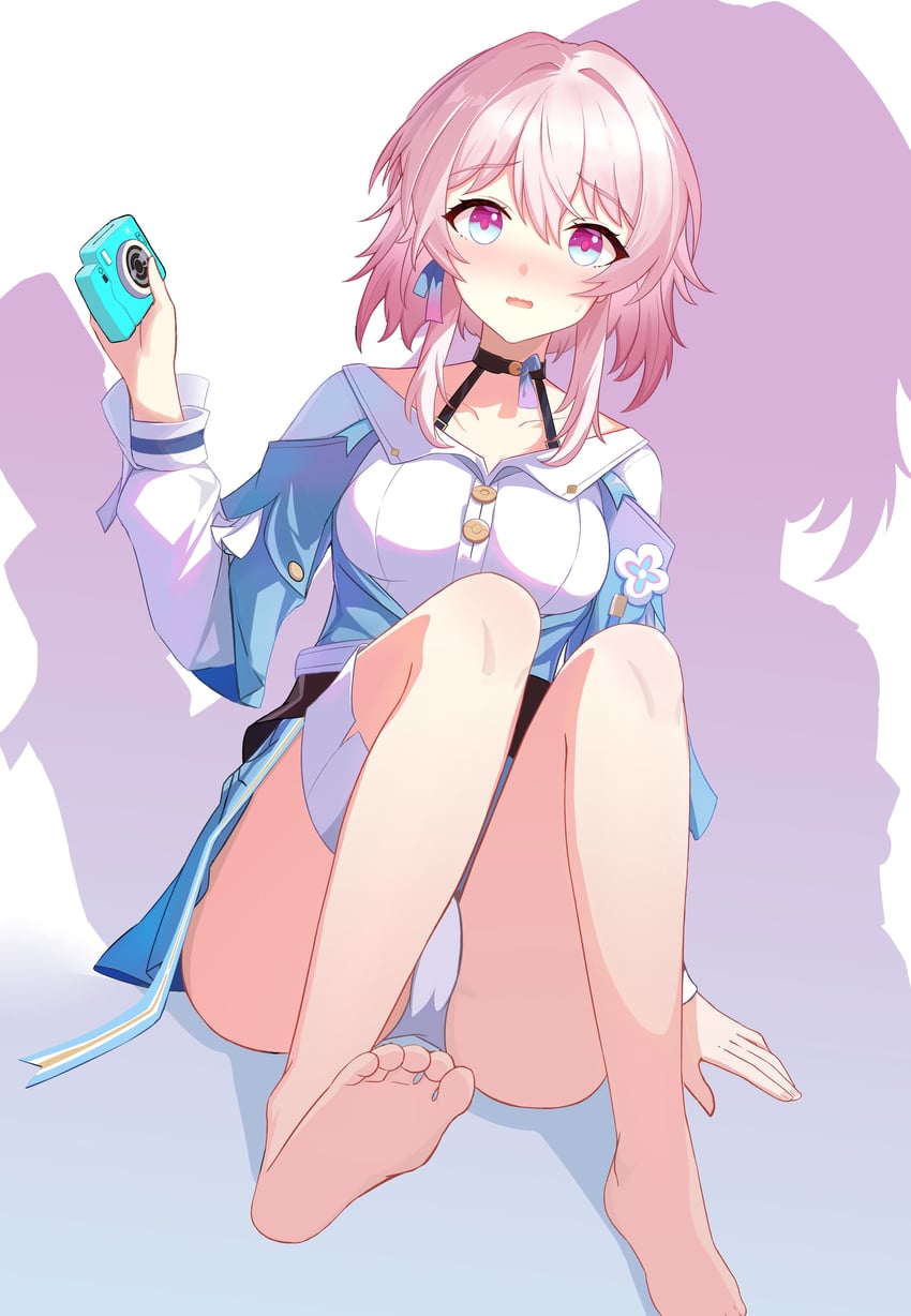 march 7th (honkai and 1 more) drawn by natsuha_(user_nmtg3357)