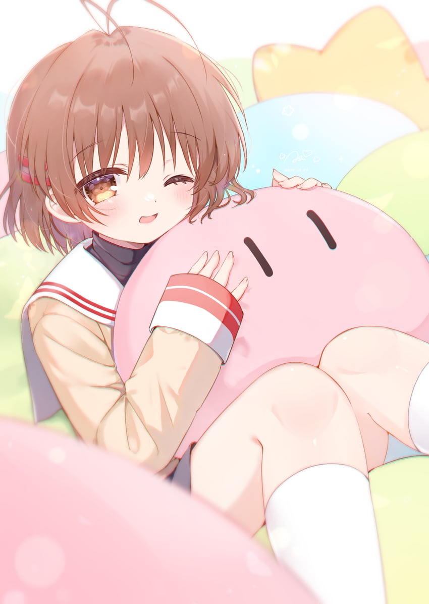 furukawa nagisa (clannad and 1 more) drawn by sakura_aki