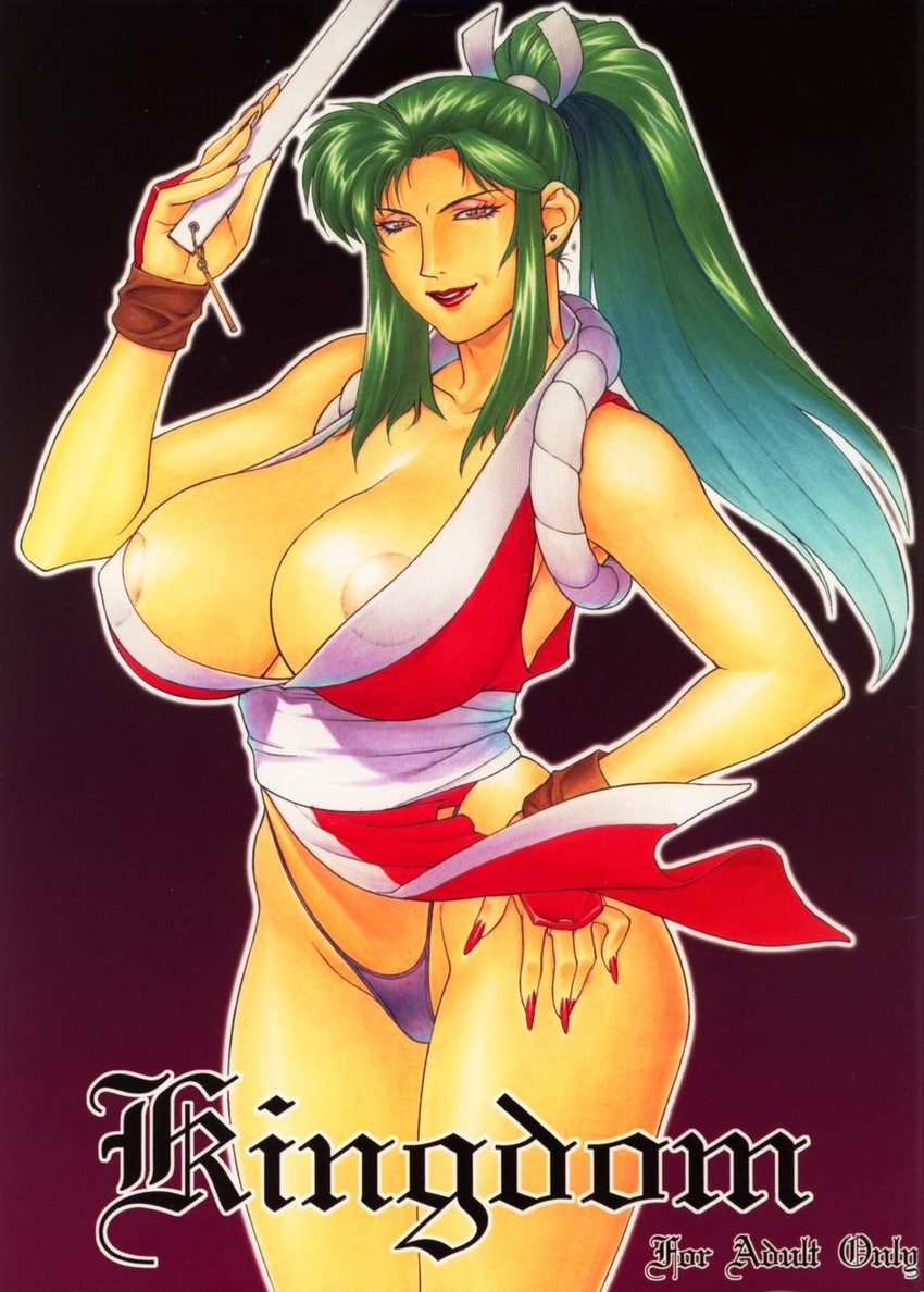 shiranui mai and cima garahau (the king of fighters and 1 more) drawn by motchie