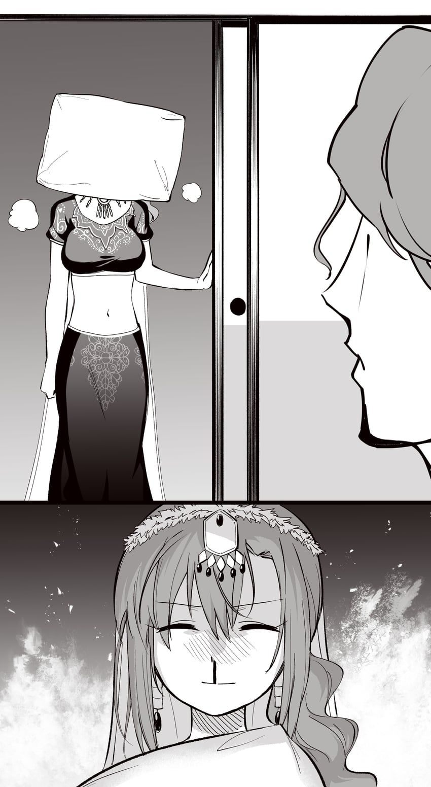parvati and duryodhana (fate and 1 more) drawn by hirunagi