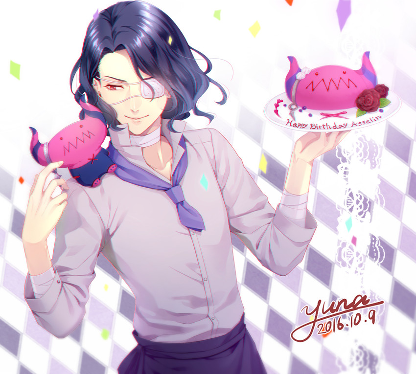 asselin bb ii and satan (idolmaster and 1 more) drawn by yuna_(yuna_plus)