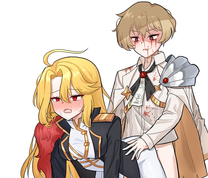 don quixote, sinclair, and sancho (project moon and 1 more) drawn by jinggeomdari