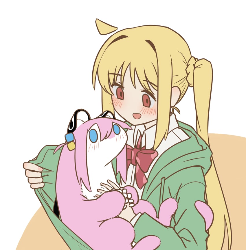 gotoh hitori and ijichi nijika (bocchi the rock!) drawn by myvia_mokols