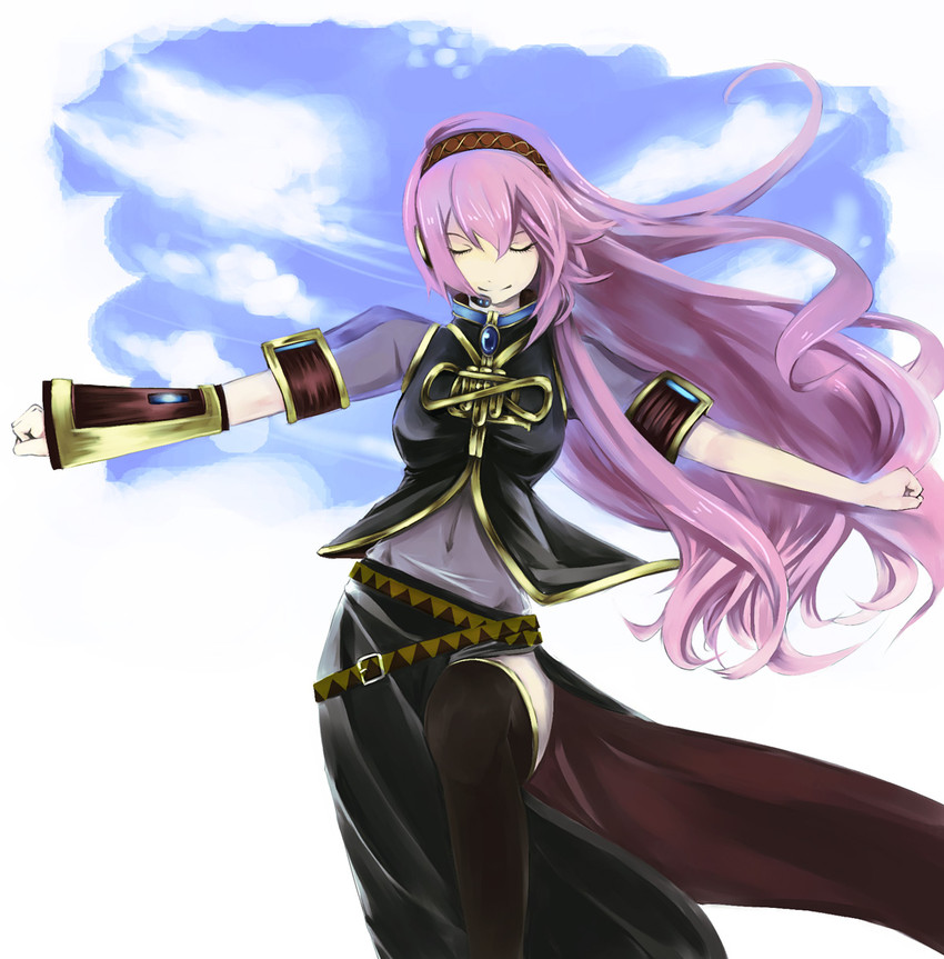 megurine luka (vocaloid and 1 more) drawn by yui_7