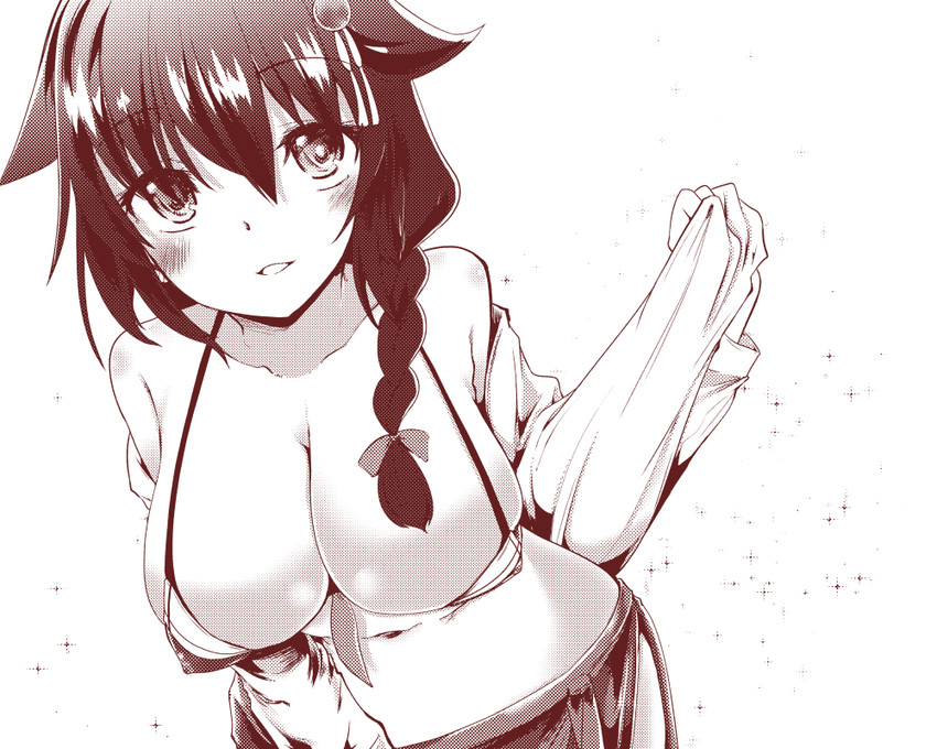 shigure and shigure kai ni (kantai collection) drawn by takara_akihito