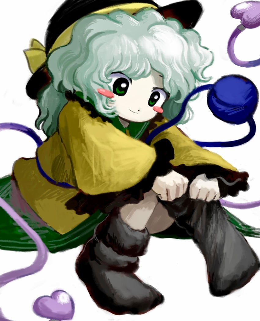 komeiji koishi (touhou) drawn by rusuban_(yakumora_n)
