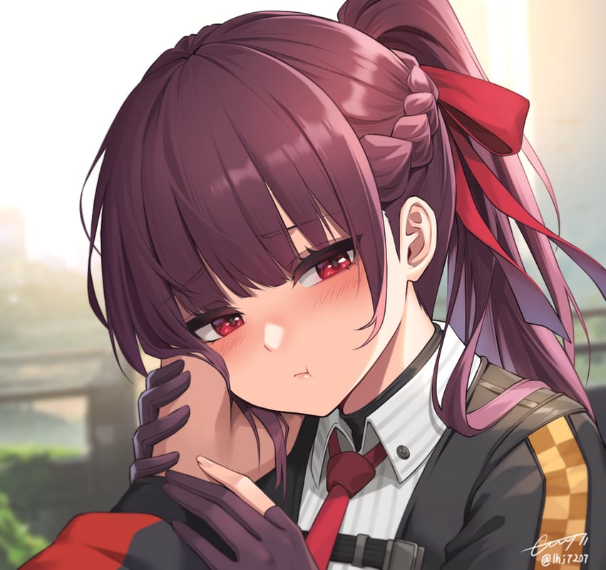 wa2000, commander, and makiatto (girls' frontline and 1 more) drawn by bloody0rabby