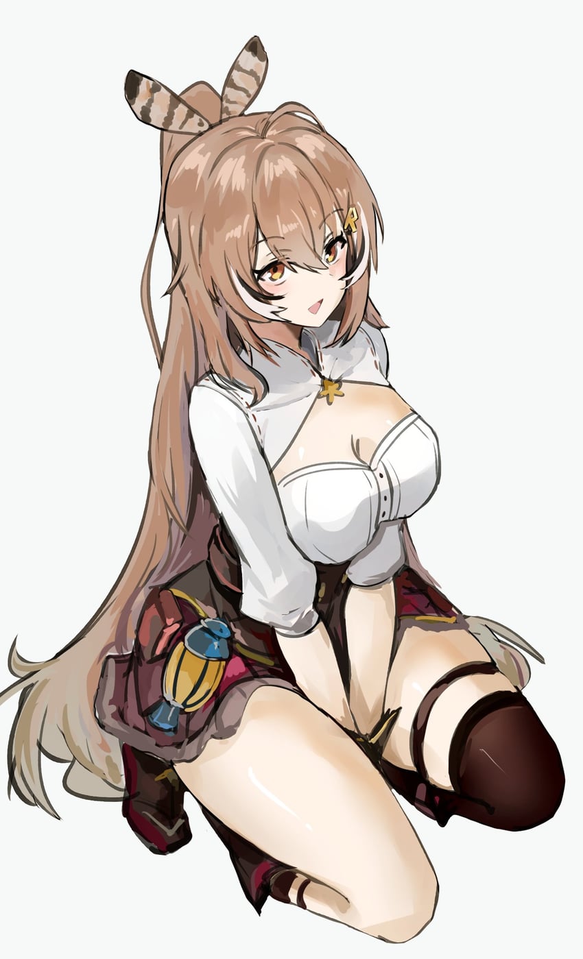 nanashi mumei (hololive and 1 more) drawn by han_ma53