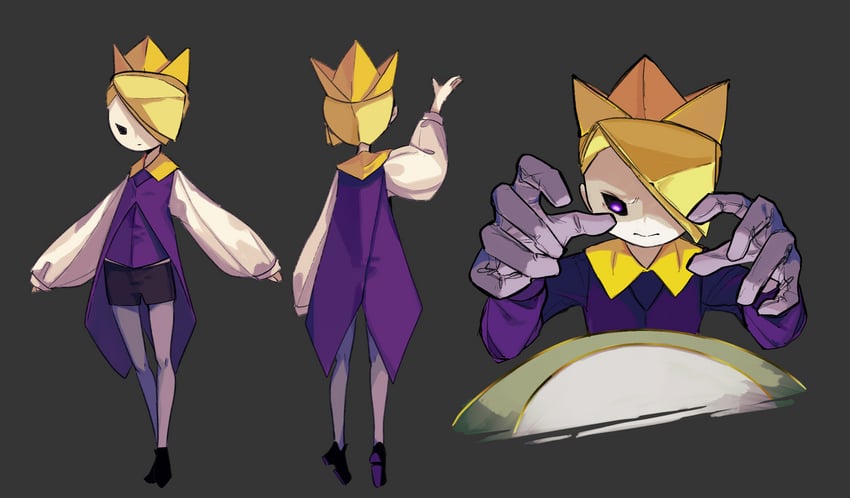 king olly and origami craftsman (mario and 2 more) drawn by mumumu57hiro