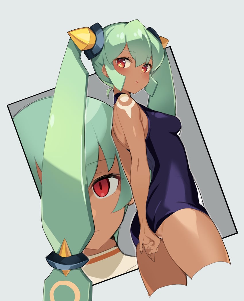 yuna and sera (mega man and 2 more) drawn by serin199