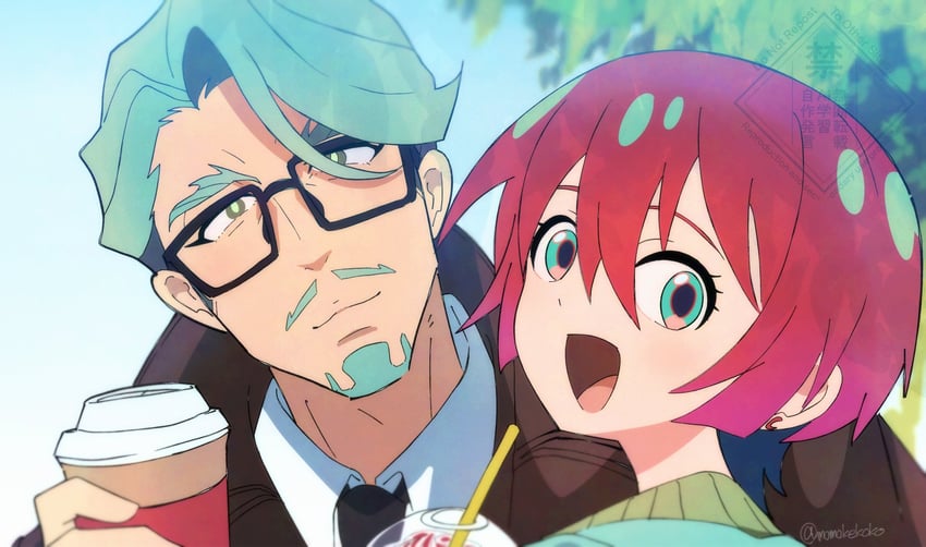 amate yuzuriha and challia bull (gundam and 1 more) drawn by momo_kekoko