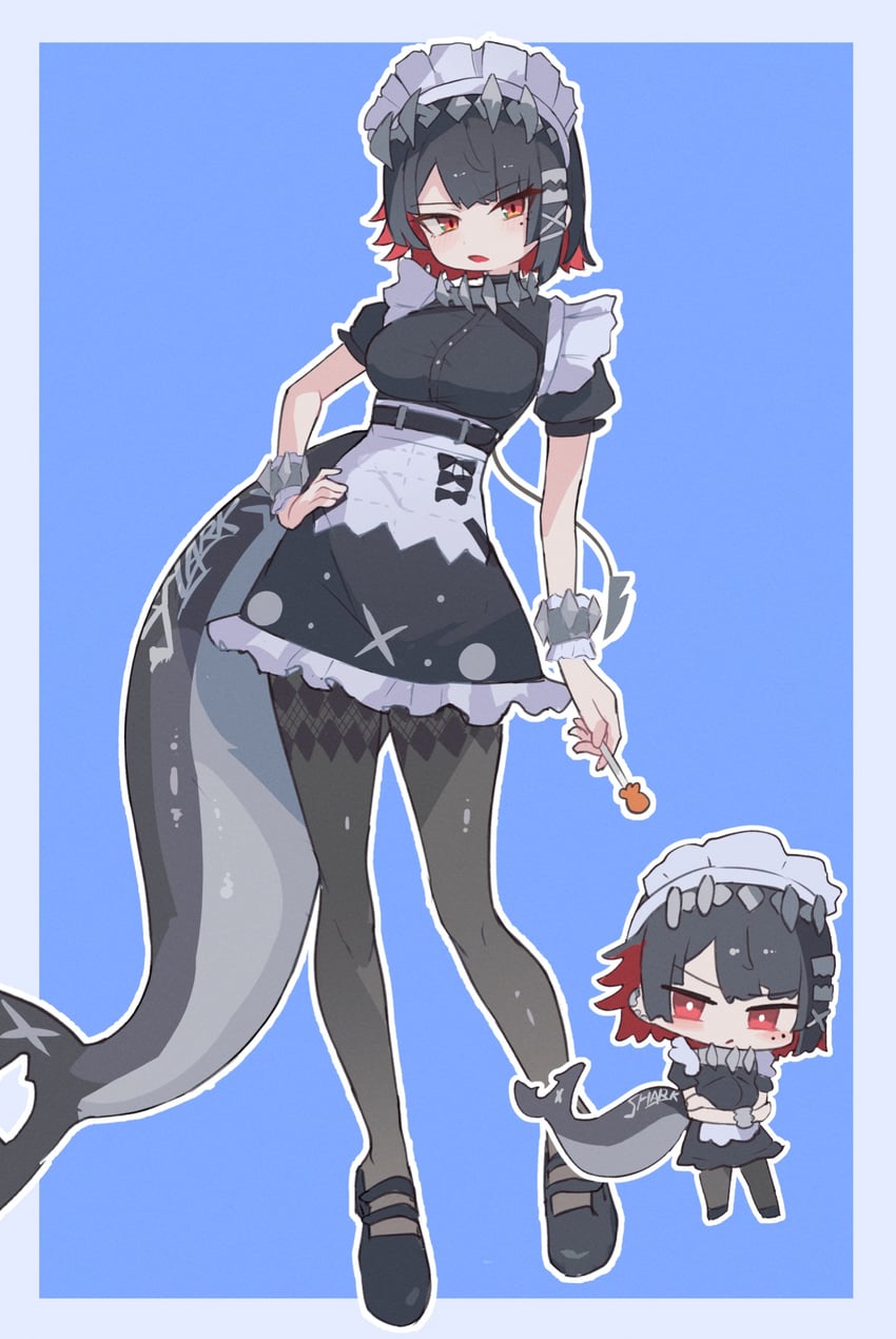 ellen joe (zenless zone zero) drawn by sanshoku_dango_(shukosuko)