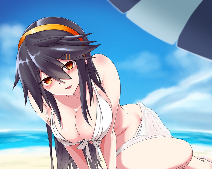 haruna (kantai collection) drawn by utsumi_karmin