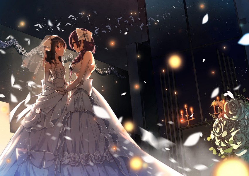 tojo nozomi and yazawa nico (love live! and 1 more) drawn by itohana
