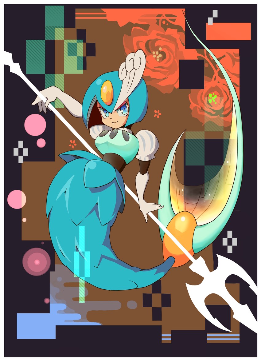 splash woman (mega man and 1 more) drawn by coramune