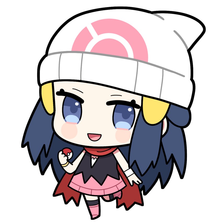dawn (pokemon and 1 more) drawn by rain_leyley