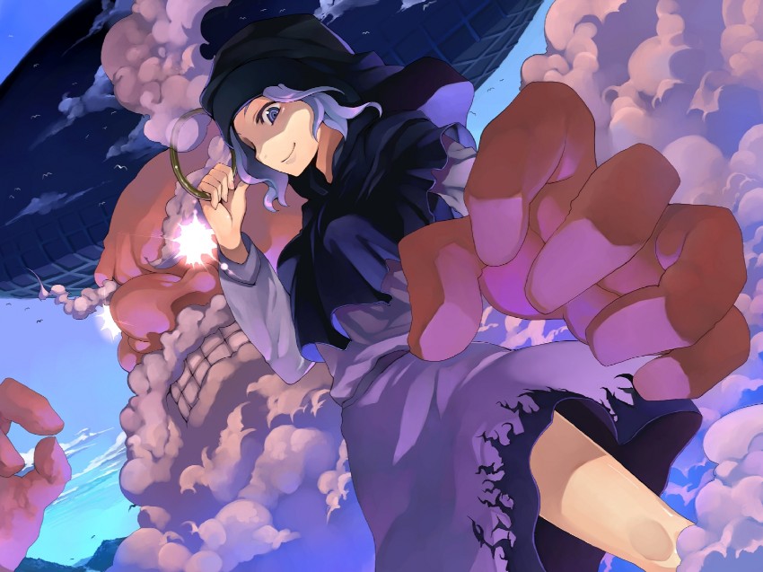 kumoi ichirin and unzan (touhou) drawn by morino_hon