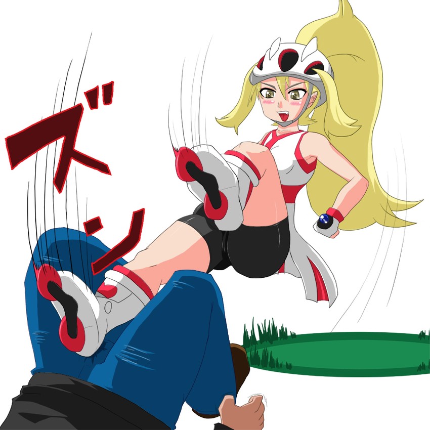korrina (pokemon and 1 more) drawn by dustdas