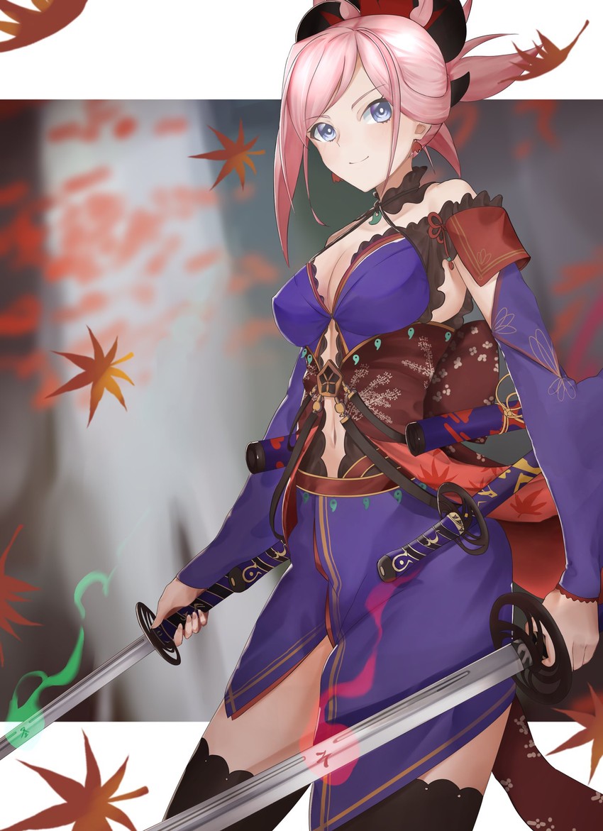 miyamoto musashi (fate and 1 more) drawn by taruto_(takug0812)