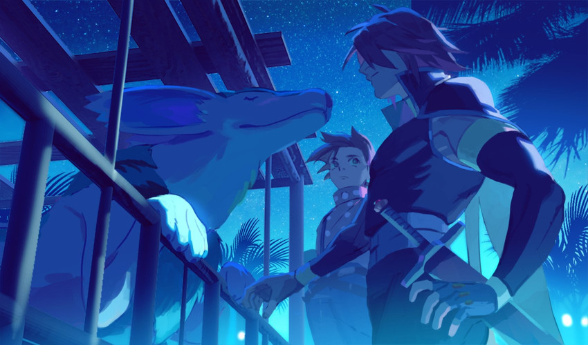 lloyd irving and kratos aurion (tales of and 1 more) drawn by meipu_hm