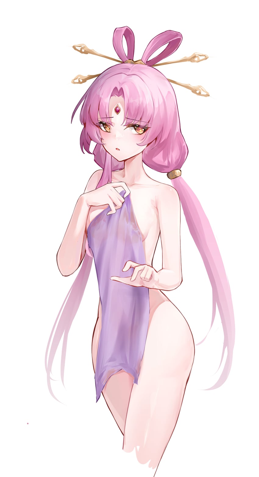 fu xuan (honkai and 1 more) drawn by andoff