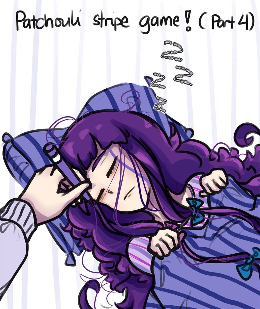 patchouli knowledge (touhou) drawn by tem_(insomnia_tem)