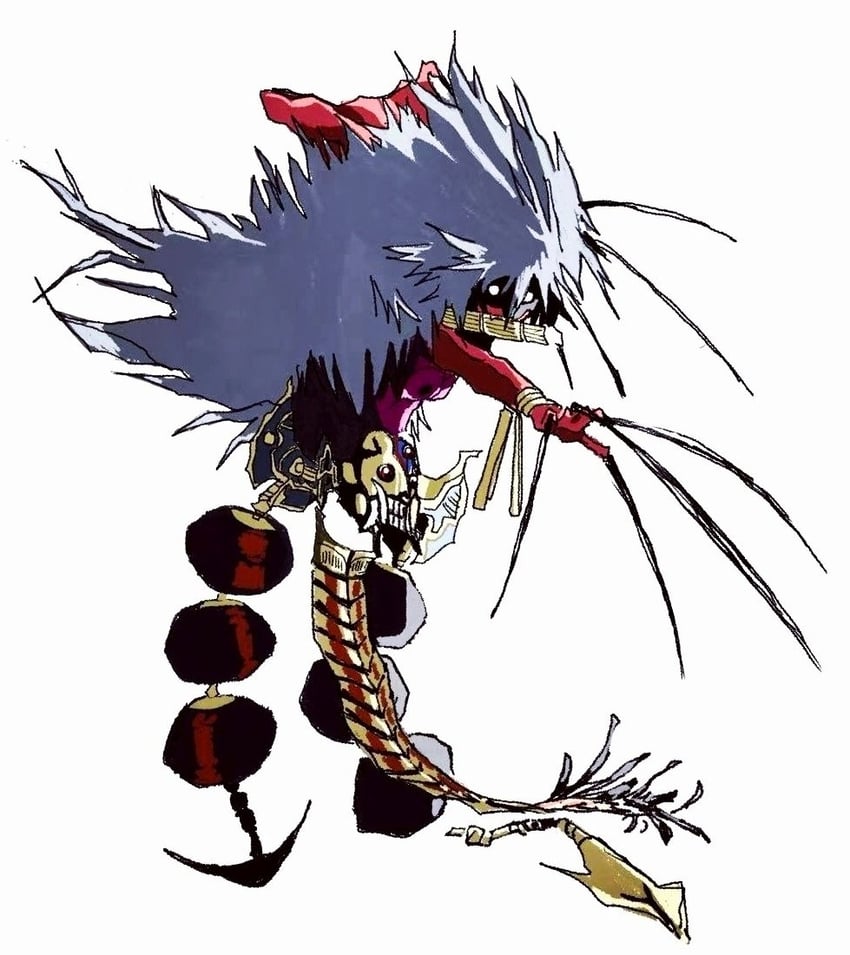 rangda (devil summoner and 1 more) drawn by soccerobsidian