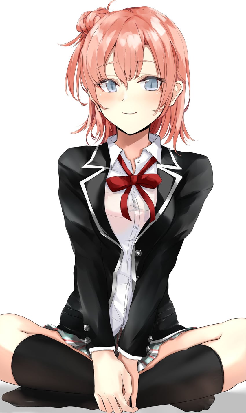 yuigahama yui (yahari ore no seishun lovecome wa machigatteiru.) drawn by ka1se1