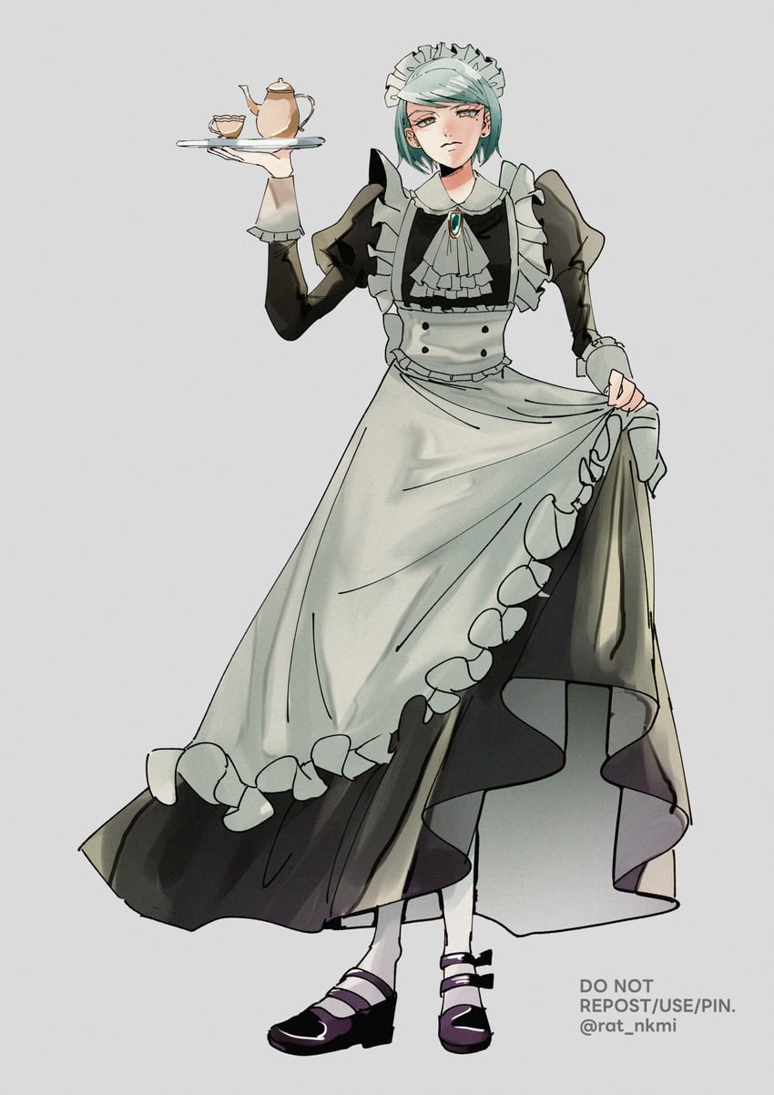 franziska von karma (ace attorney and 1 more) drawn by rat_nkmi
