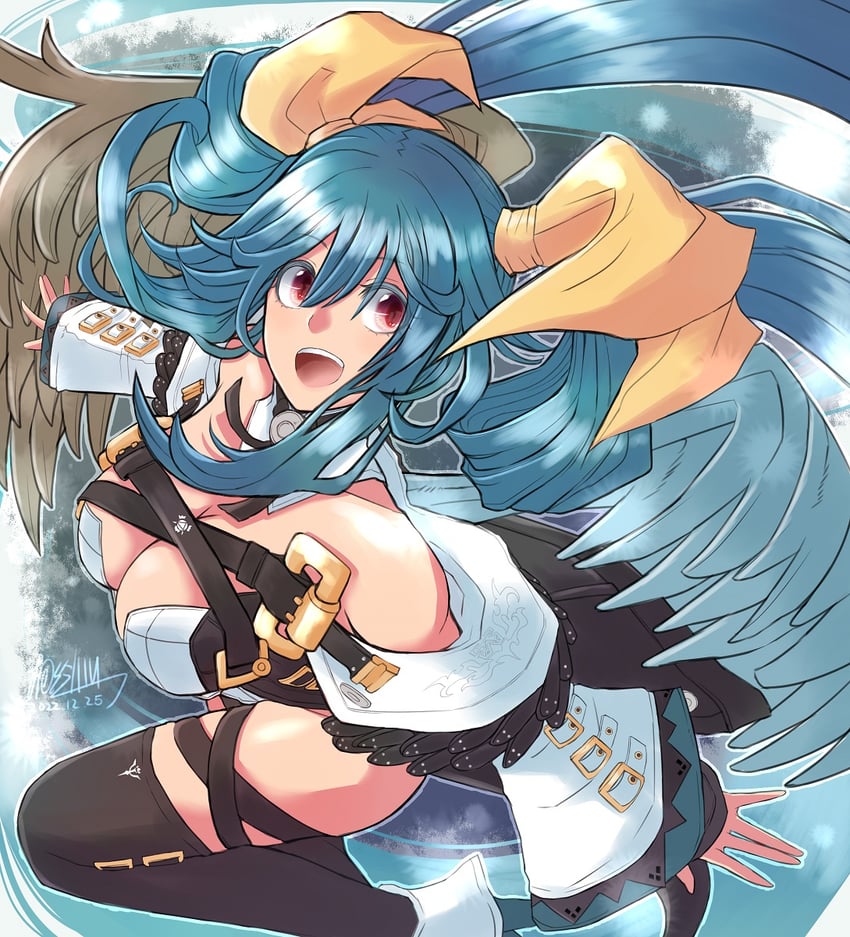 dizzy (guilty gear and 1 more) drawn by mariebell