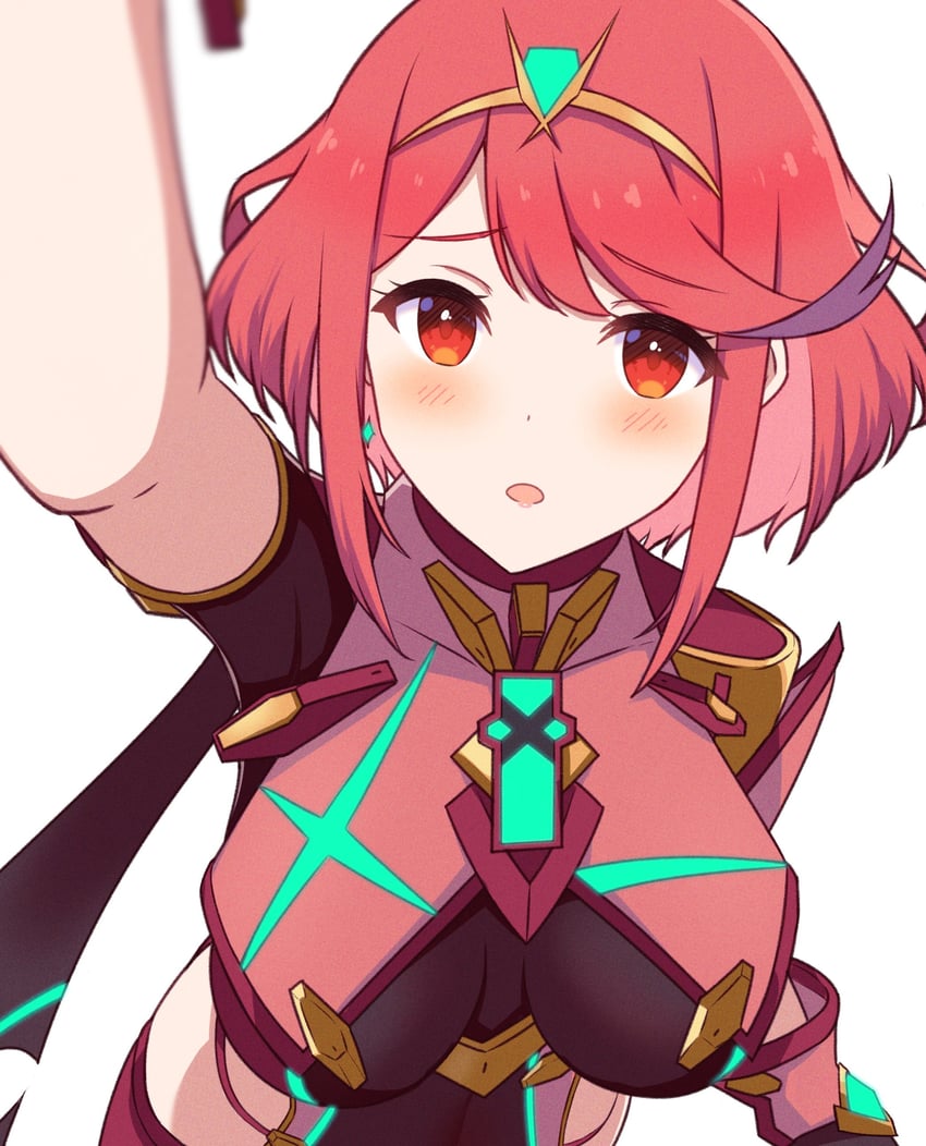 pyra (xenoblade chronicles and 1 more) drawn by reason3_s