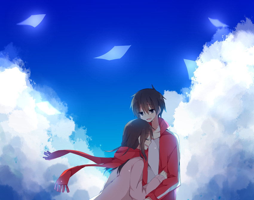 tateyama ayano and kisaragi shintarou (kagerou project) drawn by rengeso