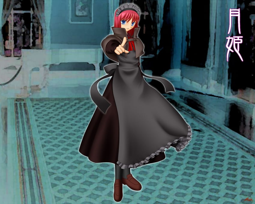 hisui and brainwasher detective (tsukihime and 1 more) drawn by shin_(shinobu40)