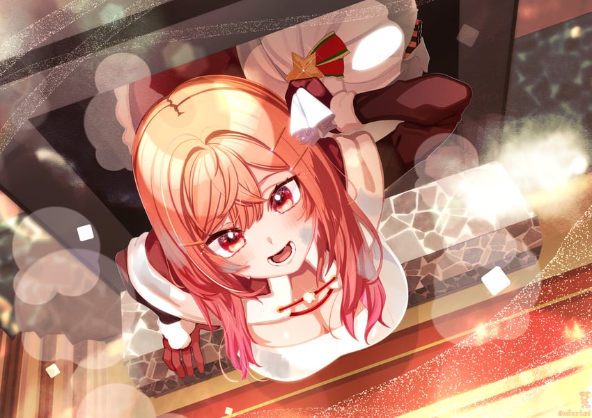ichijou ririka (hololive and 1 more) drawn by unier