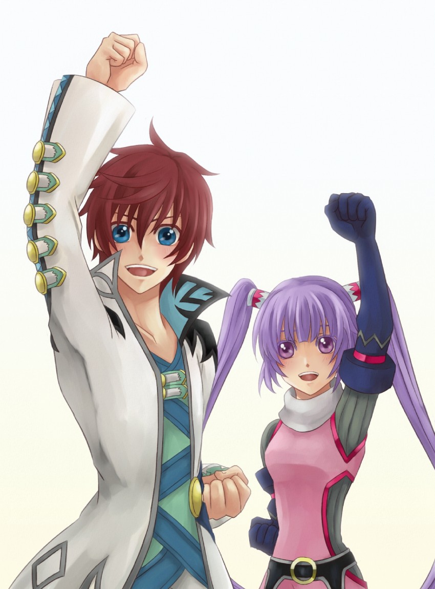 sophie and asbel lhant (tales of and 1 more) drawn by san_(sypay)