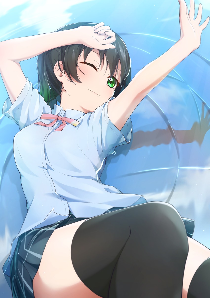 takasaki yu (love live! and 1 more) drawn by prbili