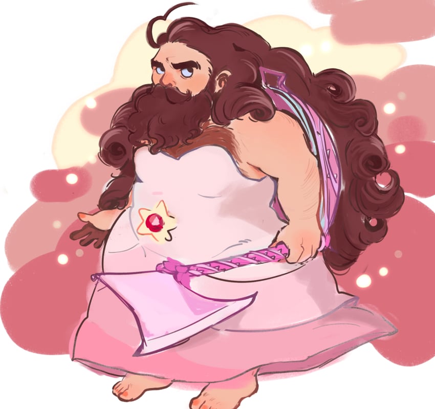 senshi and rose quartz universe (dungeon meshi and 1 more) drawn by kiwiacidtrip