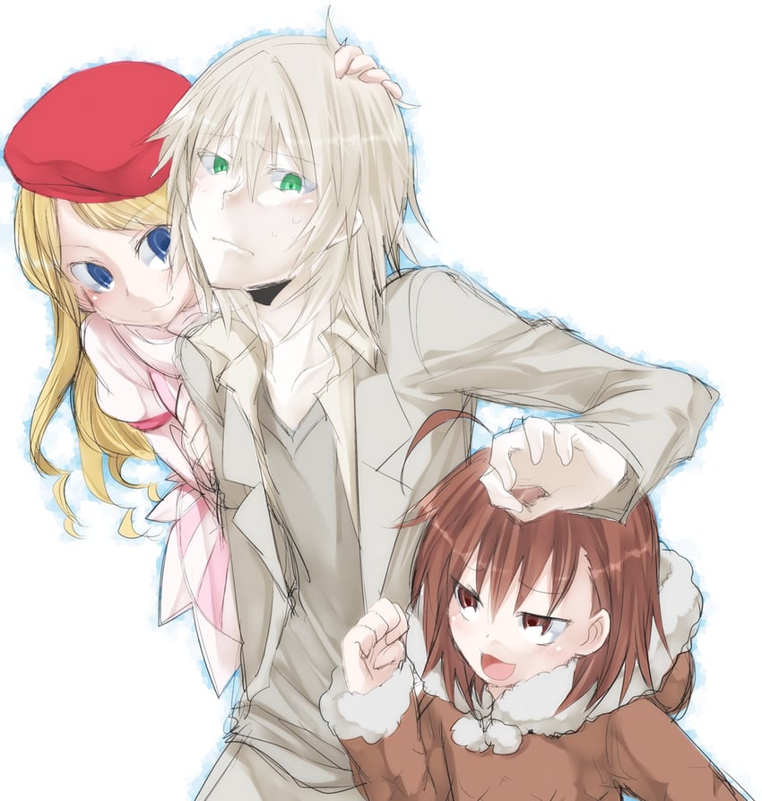 last order, kakine teitoku, fremea seivelun, and beetle 05 (toaru majutsu no index and 1 more) drawn by idora_(idola)