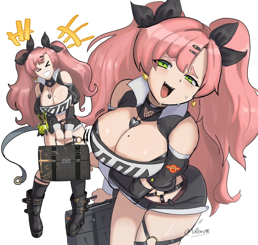 nicole demara and amillion (zenless zone zero) drawn by tallinax