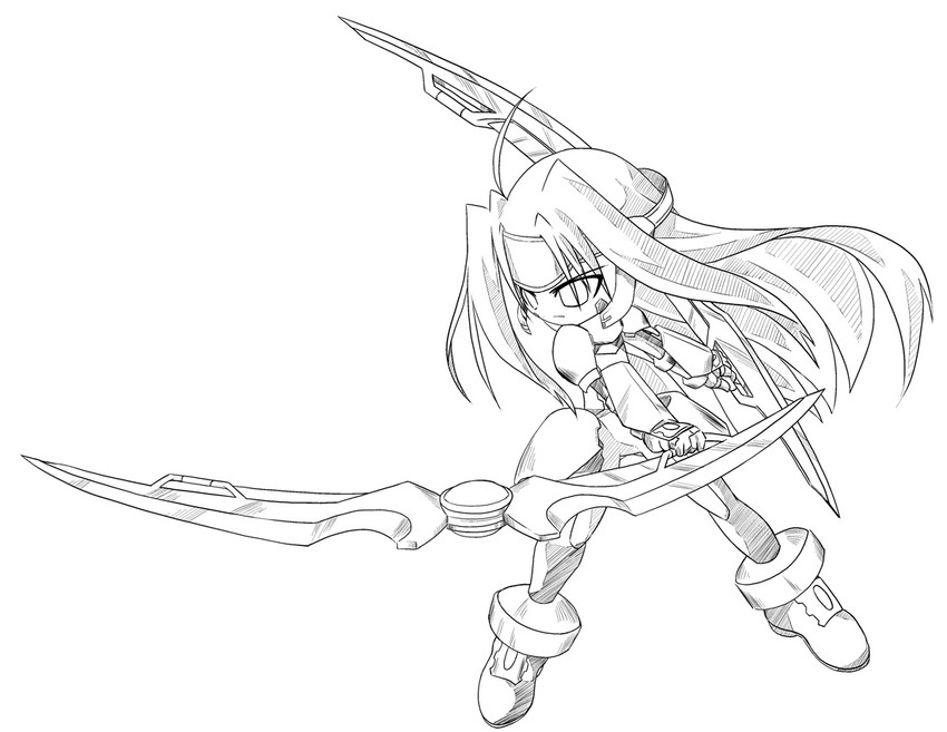 sette (lyrical nanoha and 1 more) drawn by yu_lulu_(uka) and yuuka_(o.t.kingdom)