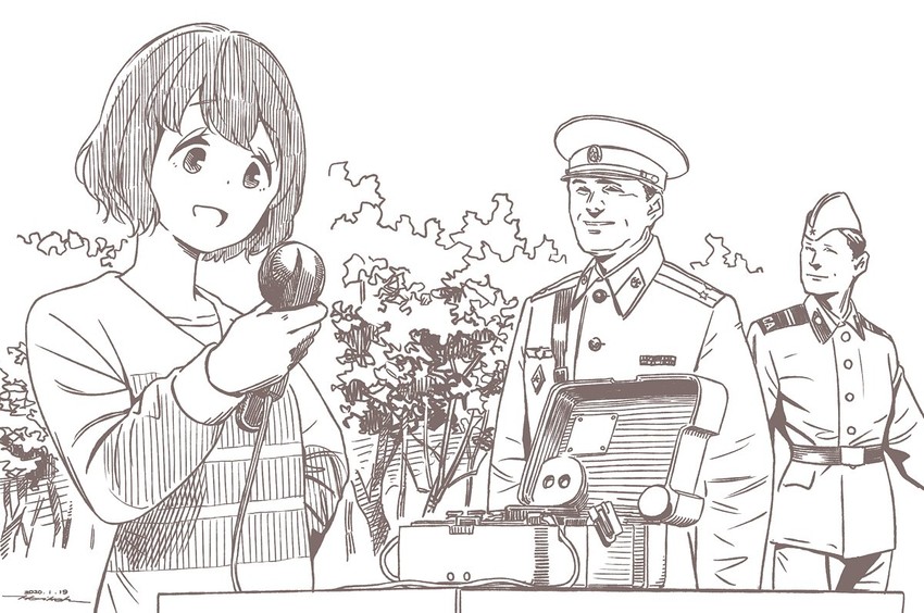 shima saki (real life and 1 more) drawn by horikou